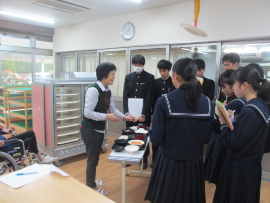 金津高等学校 地元企業見学会