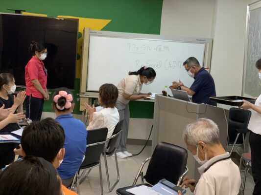 実習生　試験合格！